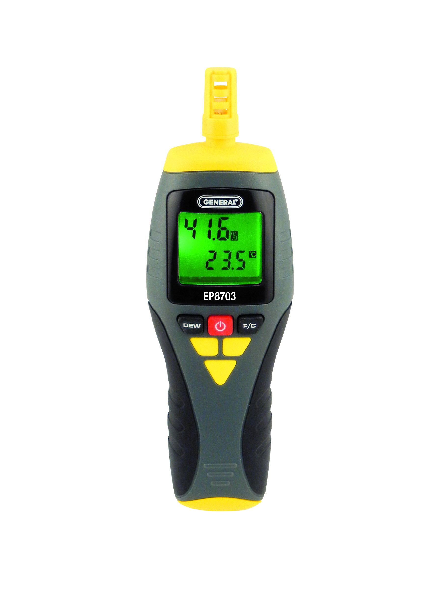 General Tools EP8703 Calibratable Multi-Function Digital Psychrometer