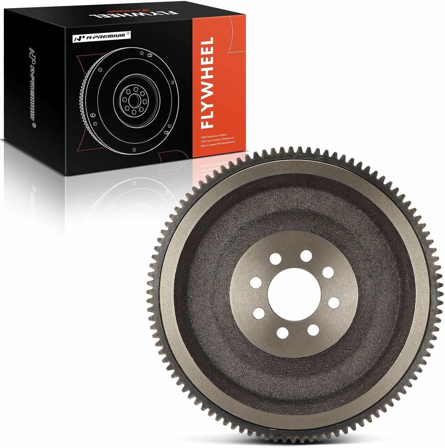 A-Premium Clutch Flywheel Compatible with Mini Cooper 2002 2003 2004 1.6L, 8 Bolt Holes, 103 Teeth, Replace# 11227624121