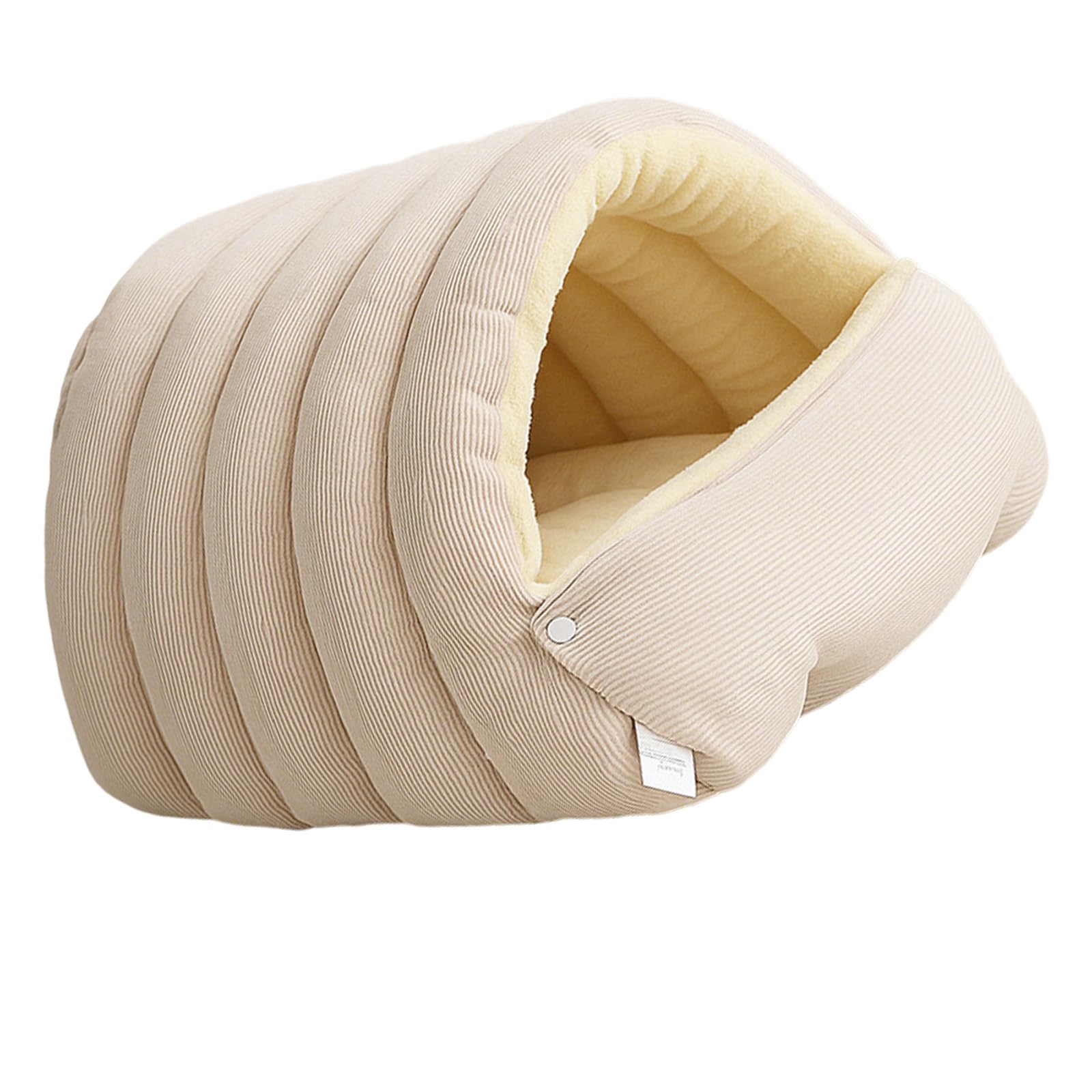 Lit en peluche pour chat anti-stress parfait pour les siestes au salon