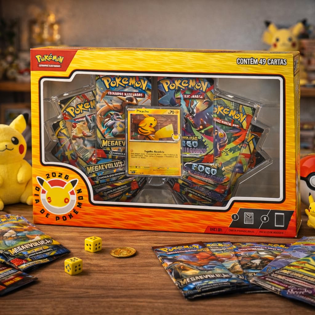 【希少】Pokémon Day 2026 30周年記念ボックス　ポケモンカード Pokémon TCG Box Pokemon Day 30 anos Edição Especial Pikachu