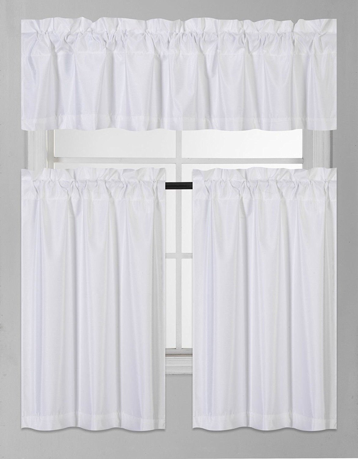 White Kitchen Curtains Curtains & Drapes