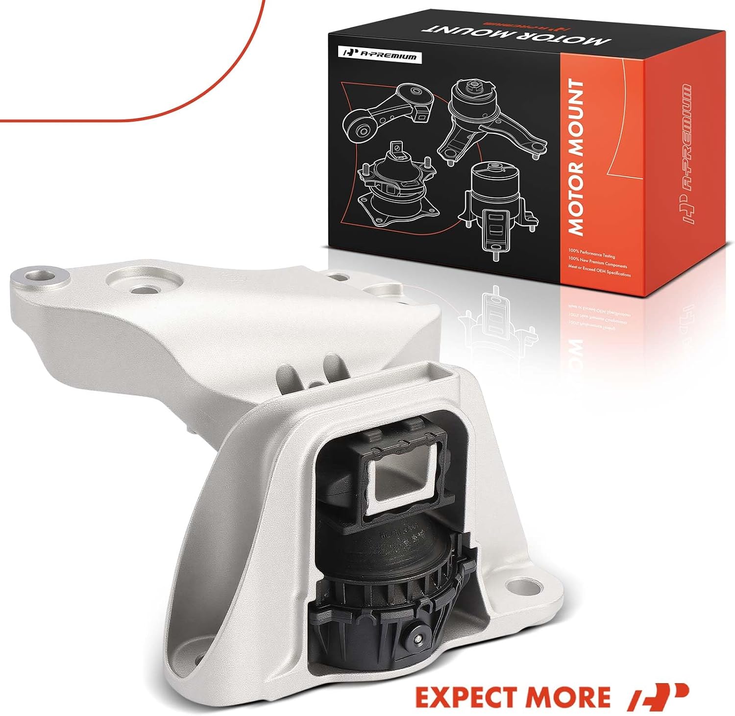 A-Premium Front Right Engine Motor Mount Compatible with Nissan Sentra 2020-2025, 2.0L, Passenger Side