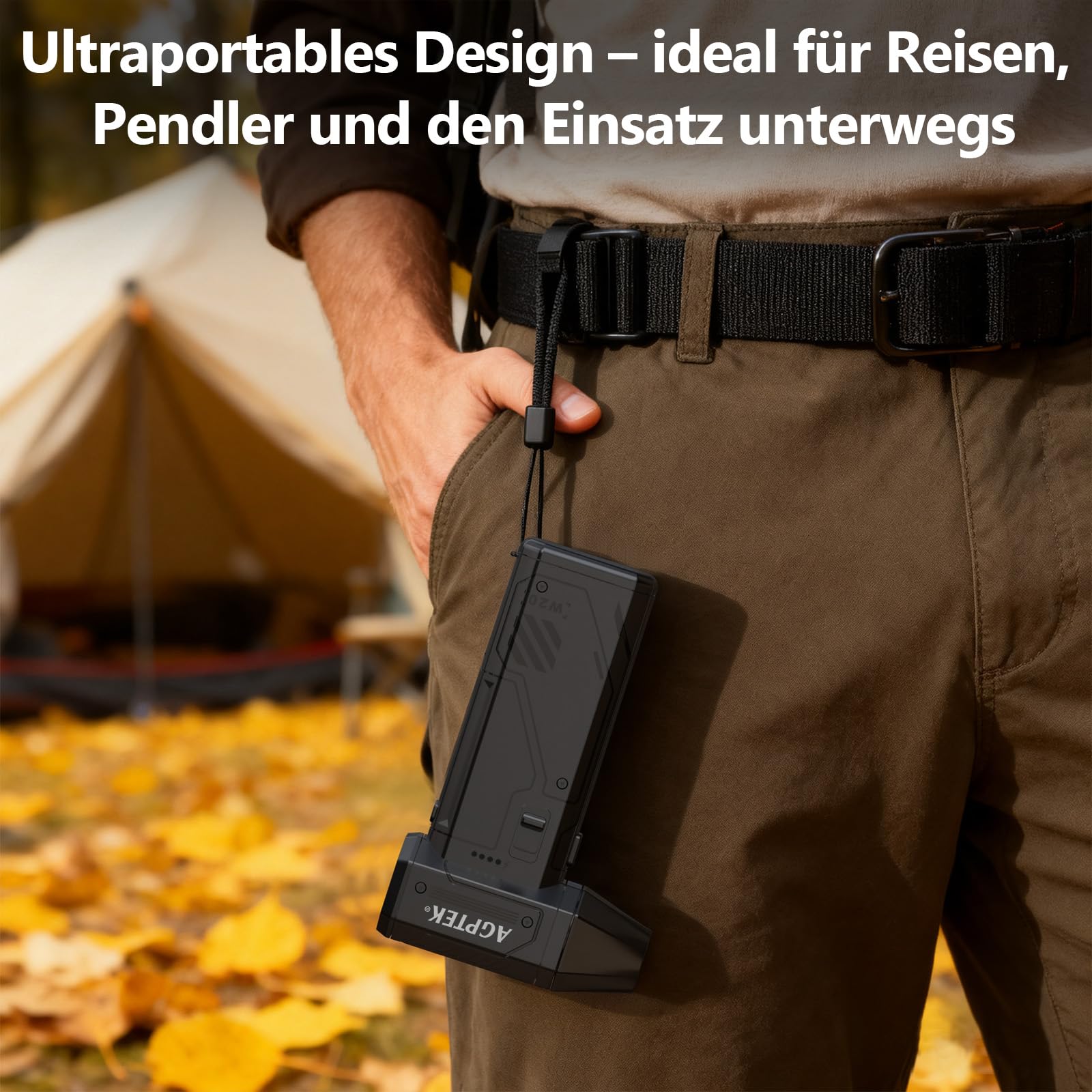 AGPTEK 260000RPM Staubgebläse | Batteriebetrieben – Leistungsstarker Staubbläser für Computer, Tastatur, Haushalt, Auto & Outdoor | Kompakt, Tragbar & Leise