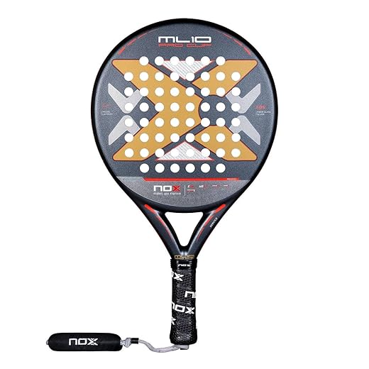 Padel Racket ML10 Pro Cup Rough Surface Edition by Miguel Lamperti 2025 | High-Performance Pala Padel | Carbon Frame & HR3 Core | Rough Sand Finish for Enhanced Spin | Racket for Adults