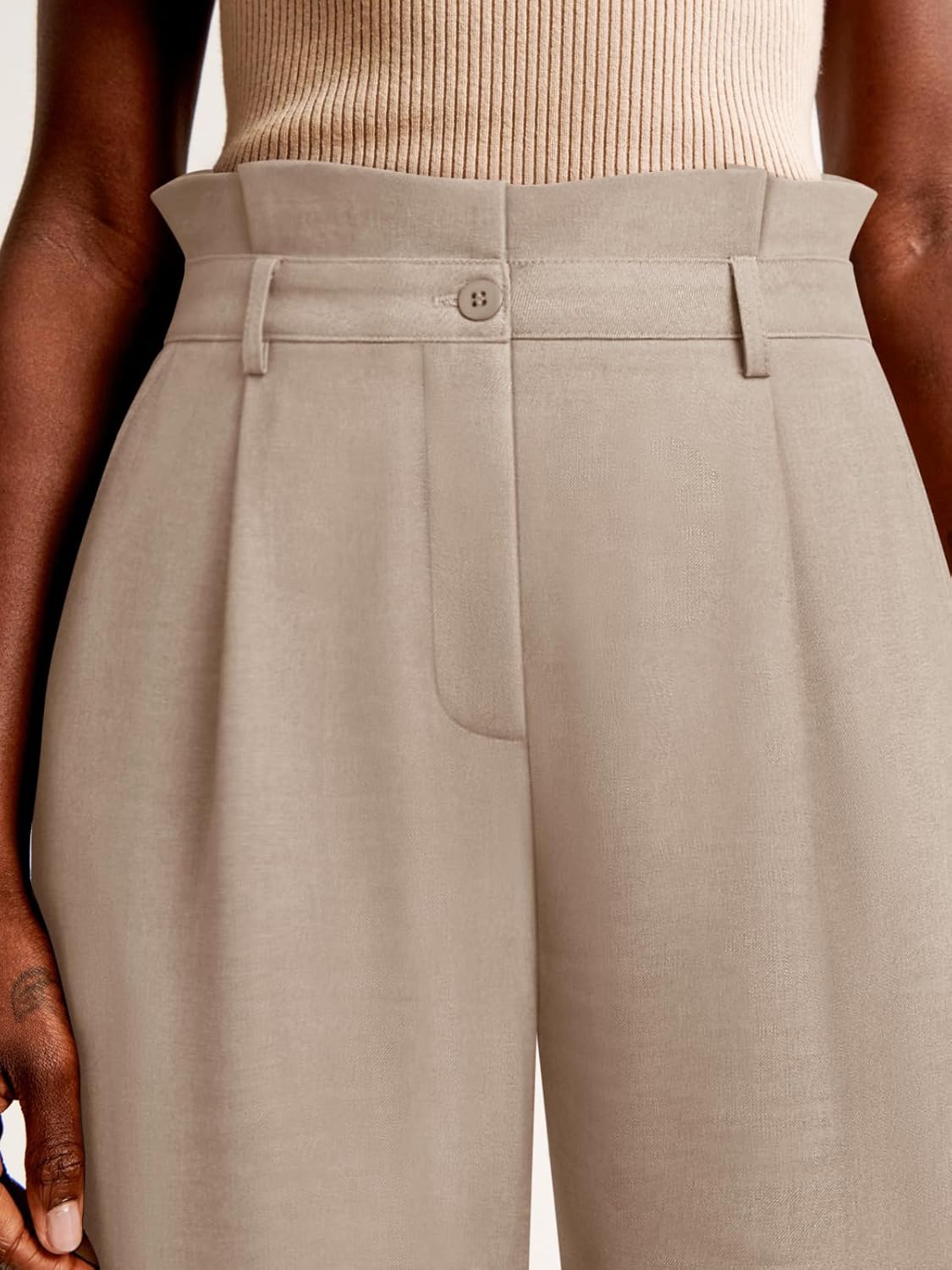 NIMIN Womens Dress Pants Wide Leg Business Casual Work Trousers High Waisted Slacks 2026 Fashion Outits with Pockets - Image 3