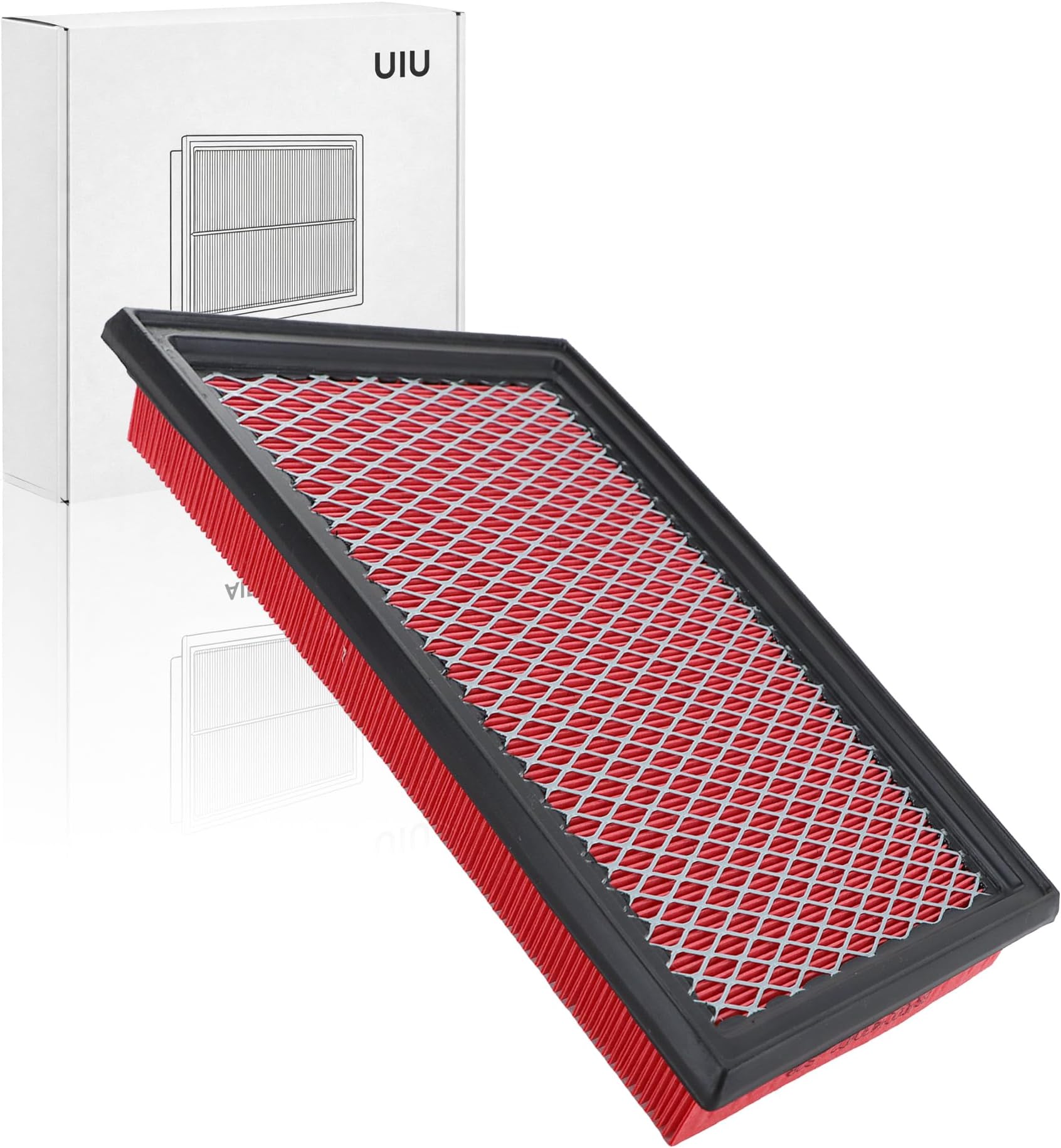 UIU CA4309 Replacement Engine Air Filter, Compatible with Altima 1993-2018, Pathfinder 1990-2004/2013-2020, Murano 2003-2007/2009-2024, Maxima 1984,1989-2014,2016-2023, Sentra,Legacy,Forester
