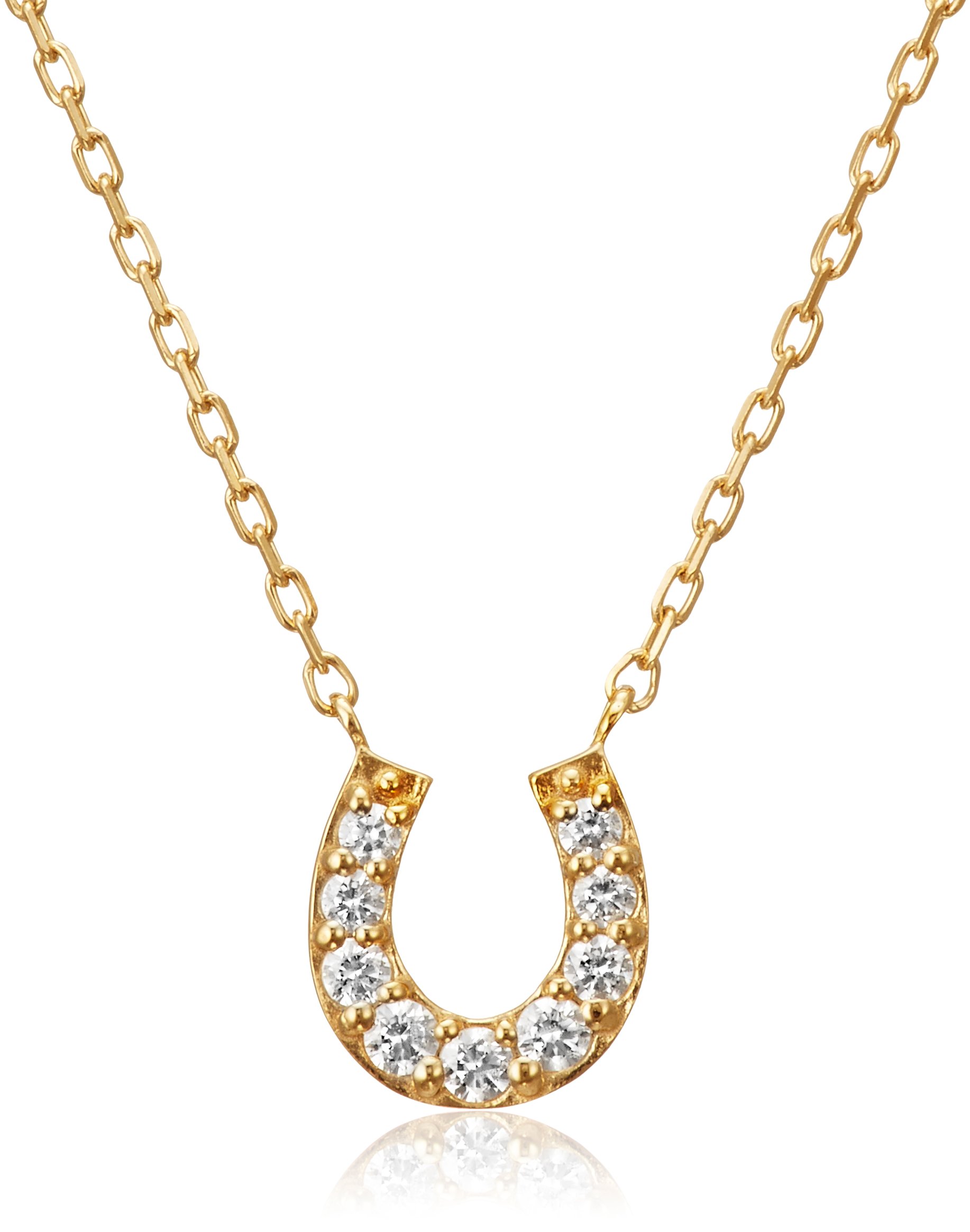 [エル・エー・エイチ] L.A.H. Vendome Aoyama BIT 馬蹄 シルバー YG ネックレス HS8N001140CZ
