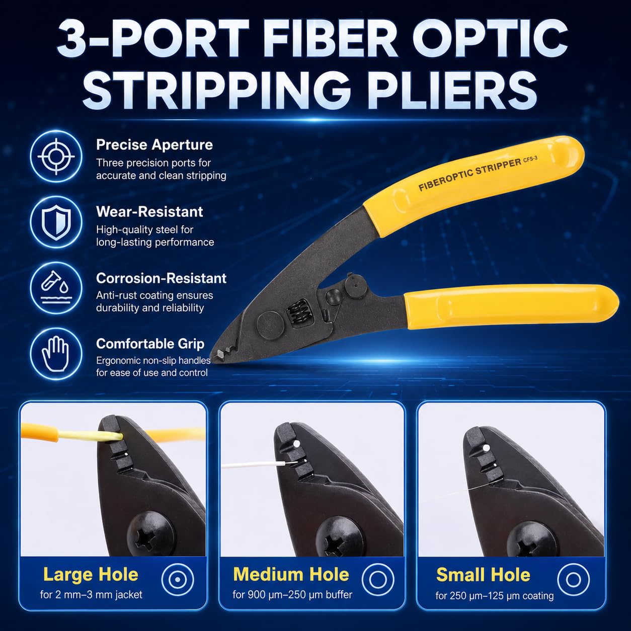 Kit De Herramientas De Fibra FTTH, 15 En 1 Kit Fibra óPtica TerminacióN De Fibra con Medidor De Potencia De Fibra óPticas Y Localizador De Fallas Visuales De 10mw, Cortadora, Pelacables