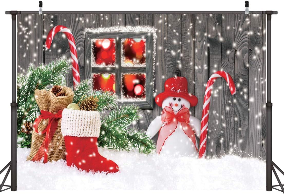 🛒 Crazy Deals LTLYH 10x8FT Christmas Photo Backdrop Christmas Decorations Photography Backdrop Xmas Party Photo Booth Studio Props Background 020