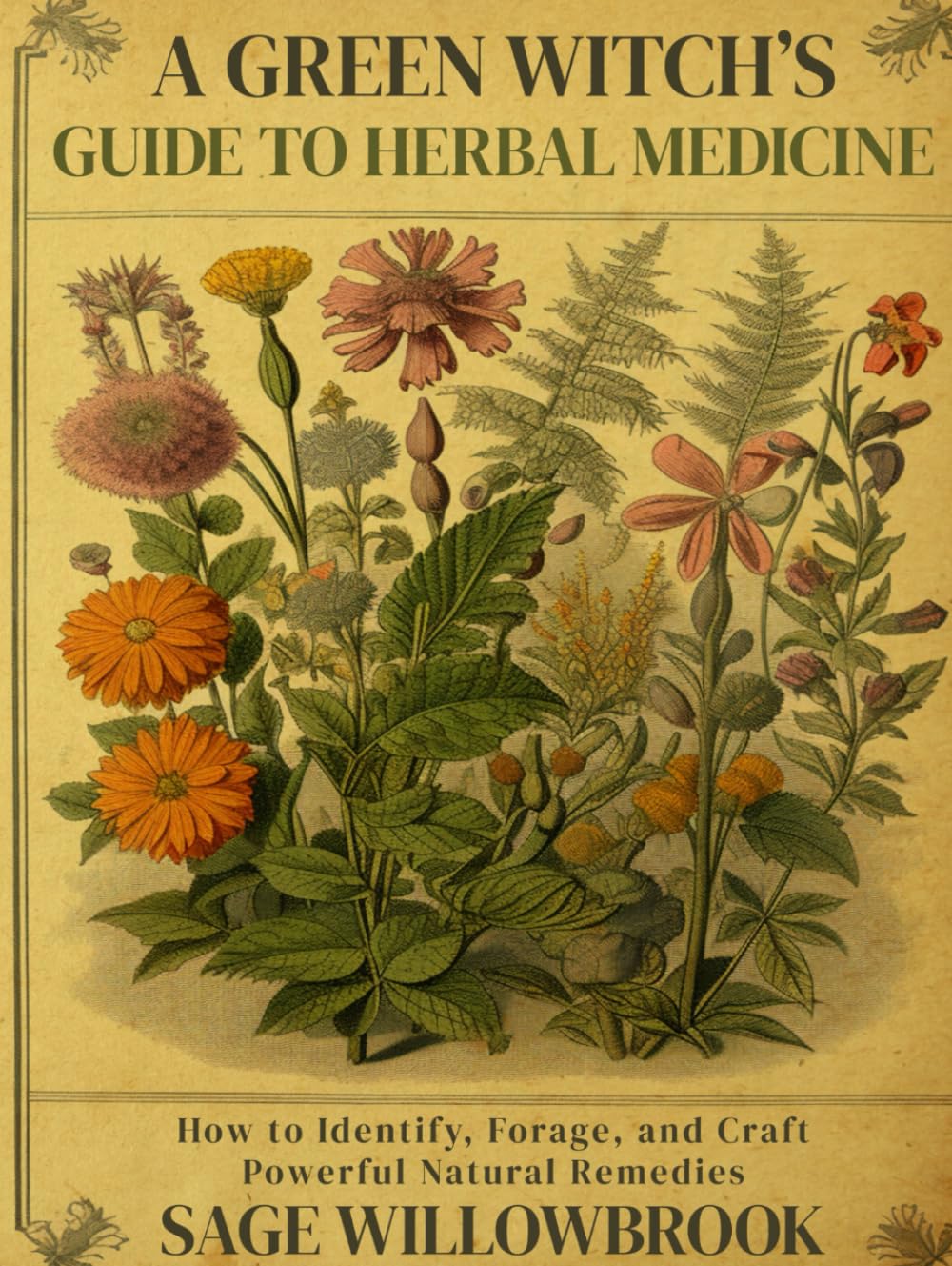 A Green Witch’s Guide to Herbal Medicine: How to Identify, Forge, and Craft Powerful Natural Remedies (The Green Witch's Almanac)