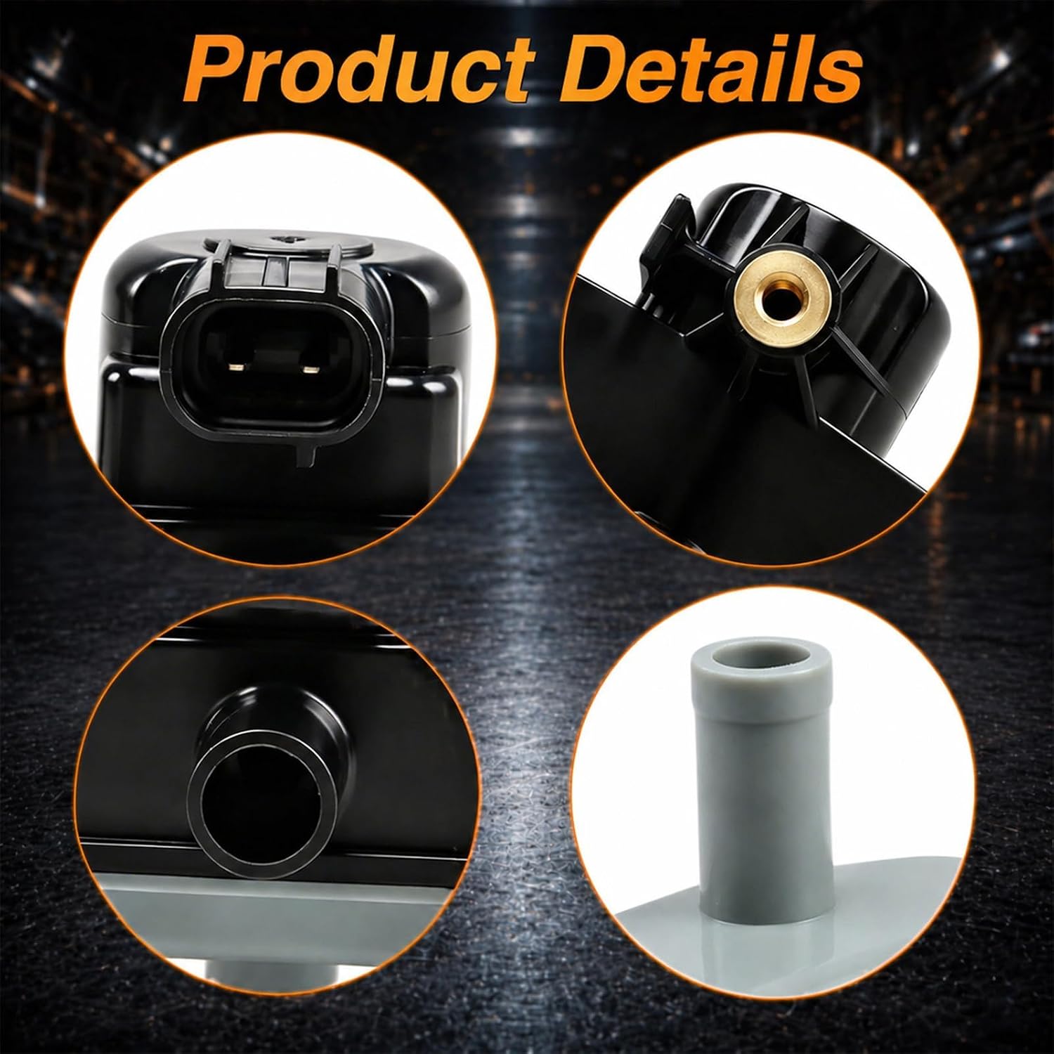 EVAP Vapor Purge Vacuum Switch Valve Solenoid Vacuum Switch Solenoid Valve Compatible with Toyota Highlander Sienna Tacoma Lexus IS300 IS350 RC350 RX350 Replace#: 25860-0P090 25860-31110
