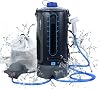 LIXADA 12L20L Water Bag Collapsible Water Container Portable Camping Shower Bag Water Bag with Air Pump for Outdoor