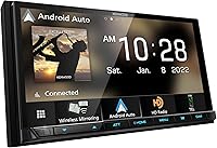 Vista 9 de KENWOOD DMX908S EXCELON Receptor multimedia digital con pantalla táctil LCD de 6.95 pulgadas, Apple CarPlay inalámbrico y Android Auto, doble Din