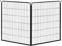 Vista 19 de Topeakmart Unleashed - Cerca portátil para mascotas de 24 pulgadas, 8 paneles, para perros pequeños, medianos y grandes, para uso en interiores