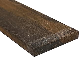 Exotic Wood Zone's Gaboon Ebony Guitar Fingerboard Blank 21" x 3" x 3/8"- Wide/7 String | Luithers Tonewood Suppliers