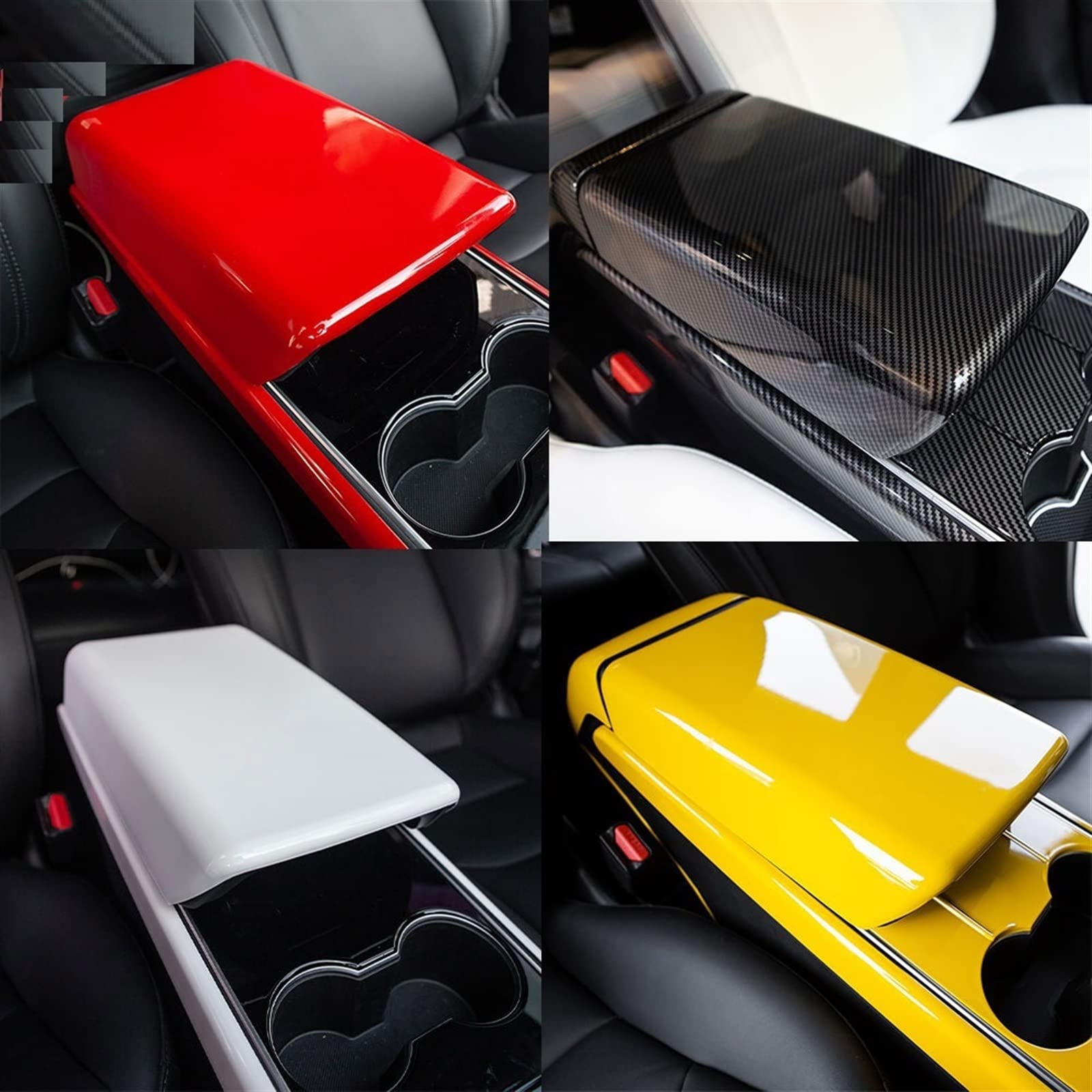 LANTU 3 Pz Accessori per Tesla Model Y 2021-2024 e Model 3 2021-2023