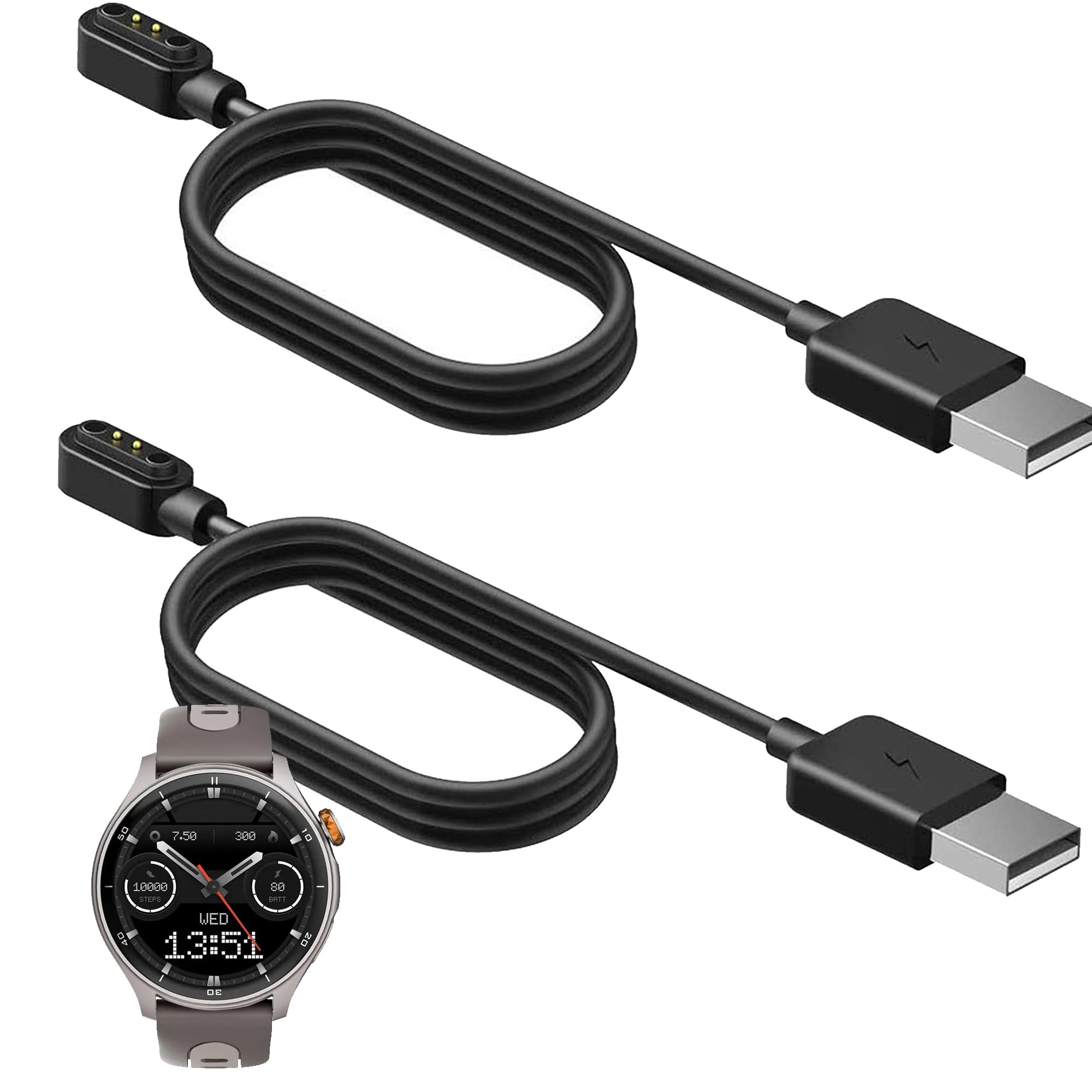 Câble de charge Sekonda Active Pro 47mm USB magnétique 2-pin - 8