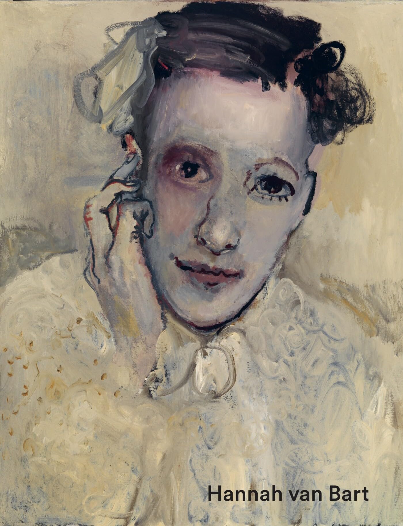 Peinture Hannah van Bart art contemporain portrait huile sur toile