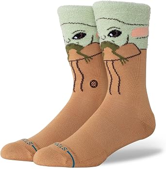 Stance Grogu Hungry Crew Socks Baby Yoda Star Wars Calf Socks
