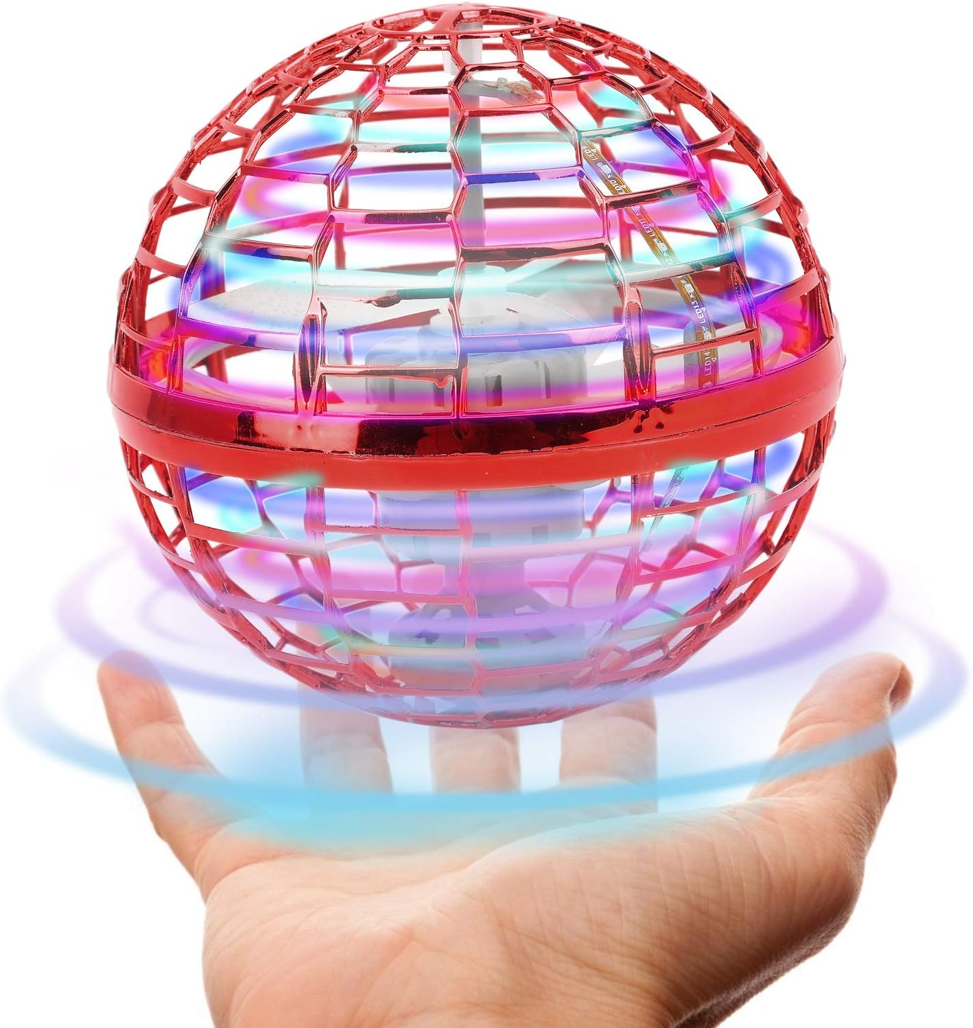 Bola voladora de juguete, mini dron, bola voladora, rotación de 360