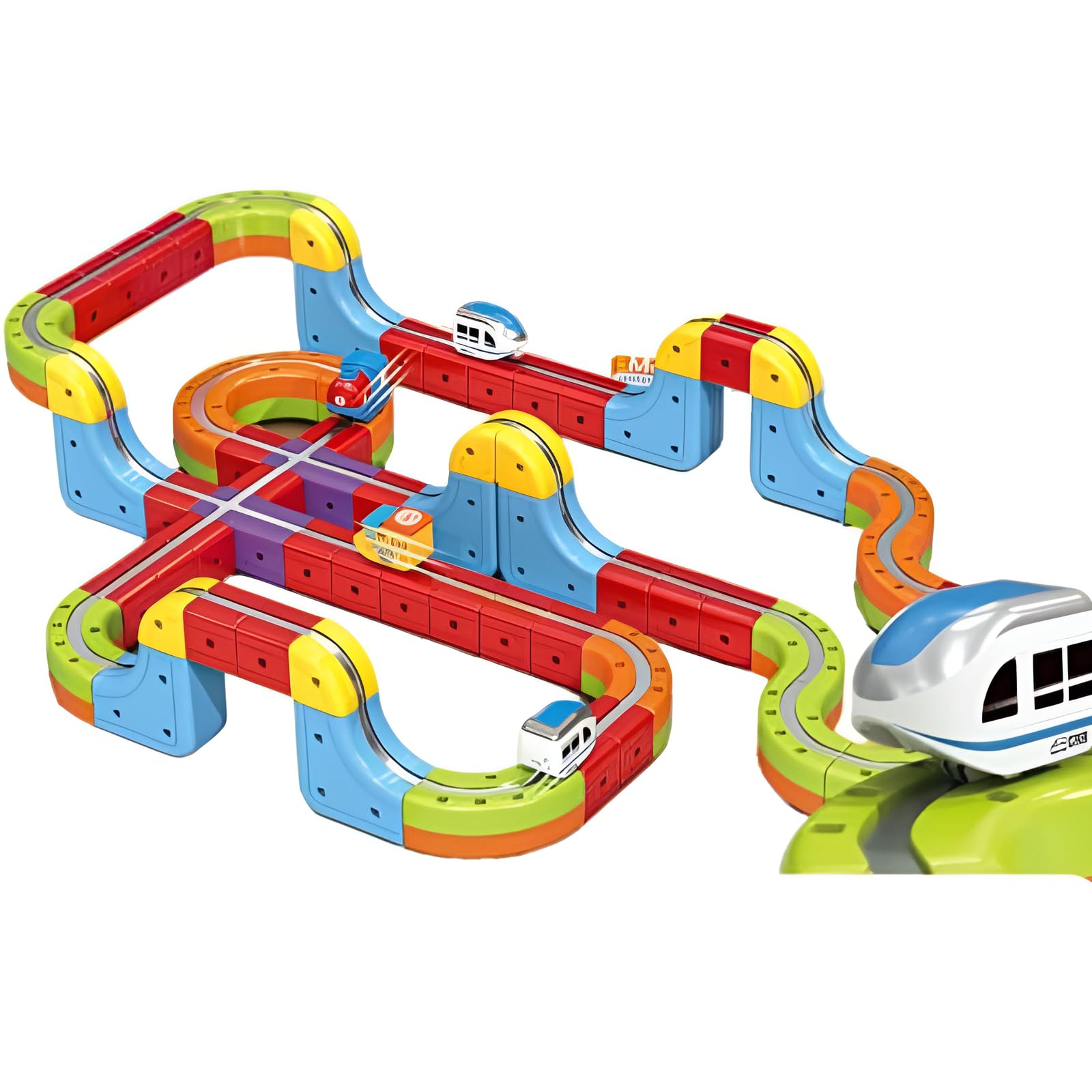 Amazon.co.jp: レールキューブ マグネット式レールカー【反重力