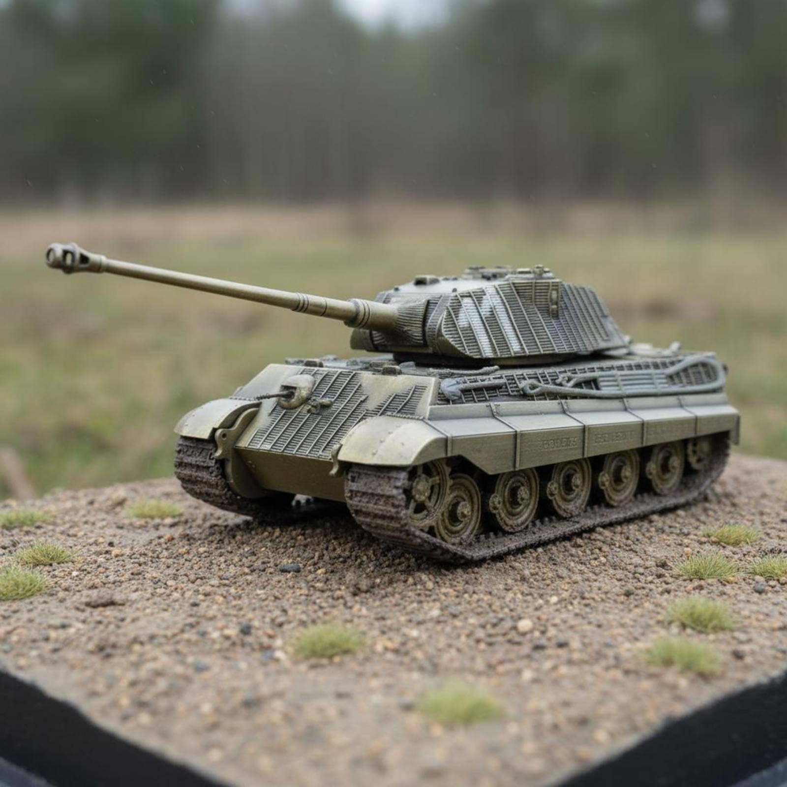 Carro Armato Tigre Tedesco 1 32 Modello Tank Carro Mezzo Militare Collezionabile Finitura Professionale Dettagli Realistici Adatto, Bronzo