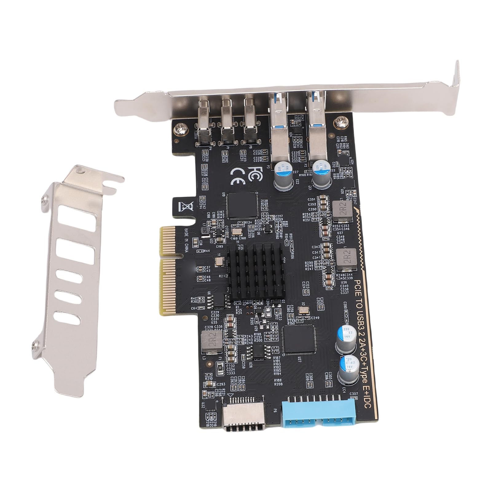 Jiawu Scheda PCI Express USB 3.2 Gen 2 Trasferimento Dati Efficiente 10 Gbps per Laptop e PC
