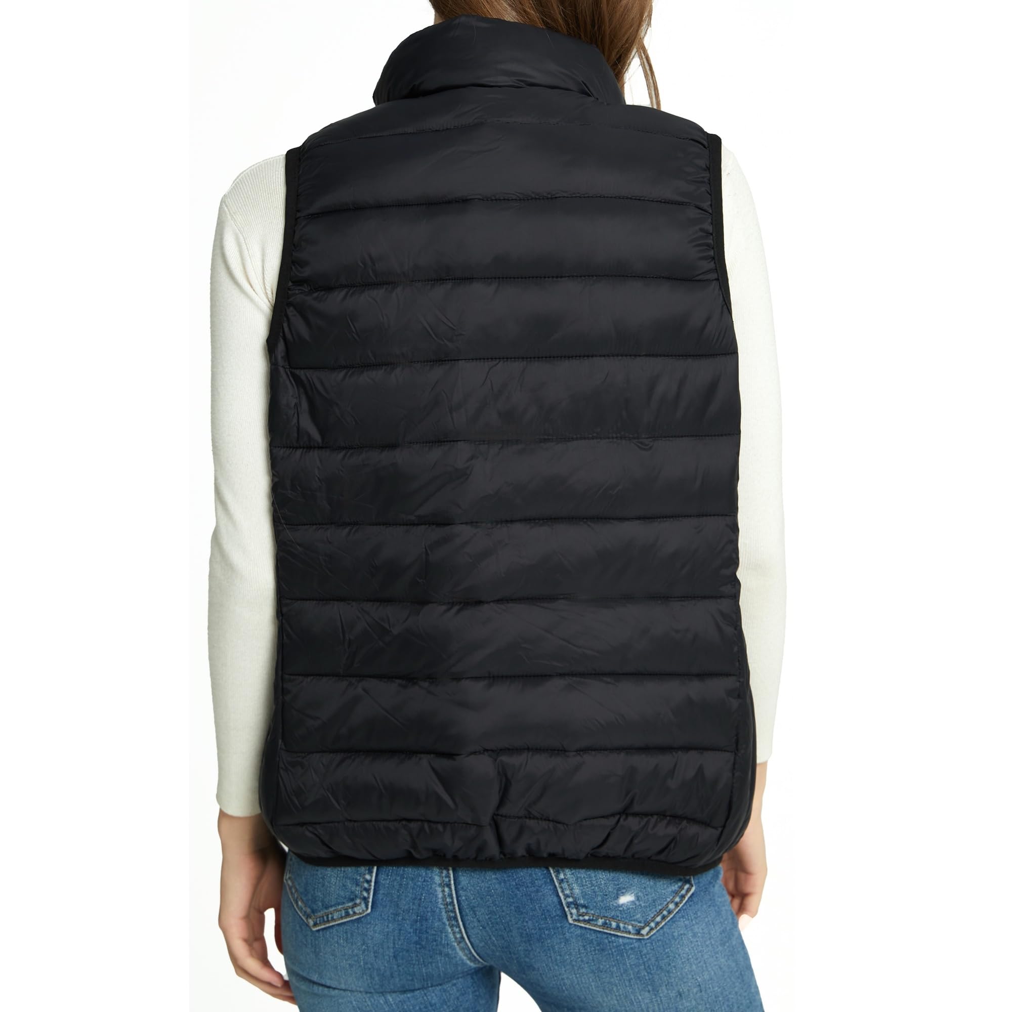 Alpine Swiss Jodie - Piumino da donna in piuma, isolante, ripiegabile, con tasche con cerniera, antivento