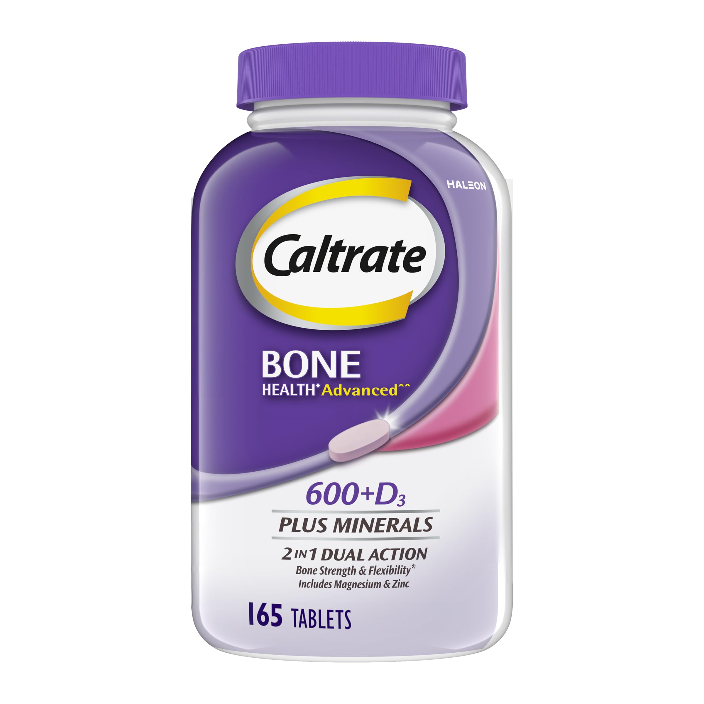 Caltrate 600 Plus D3 Vitamin D and Calcium Supplement Tablets, 60 Count — Amazon image 14