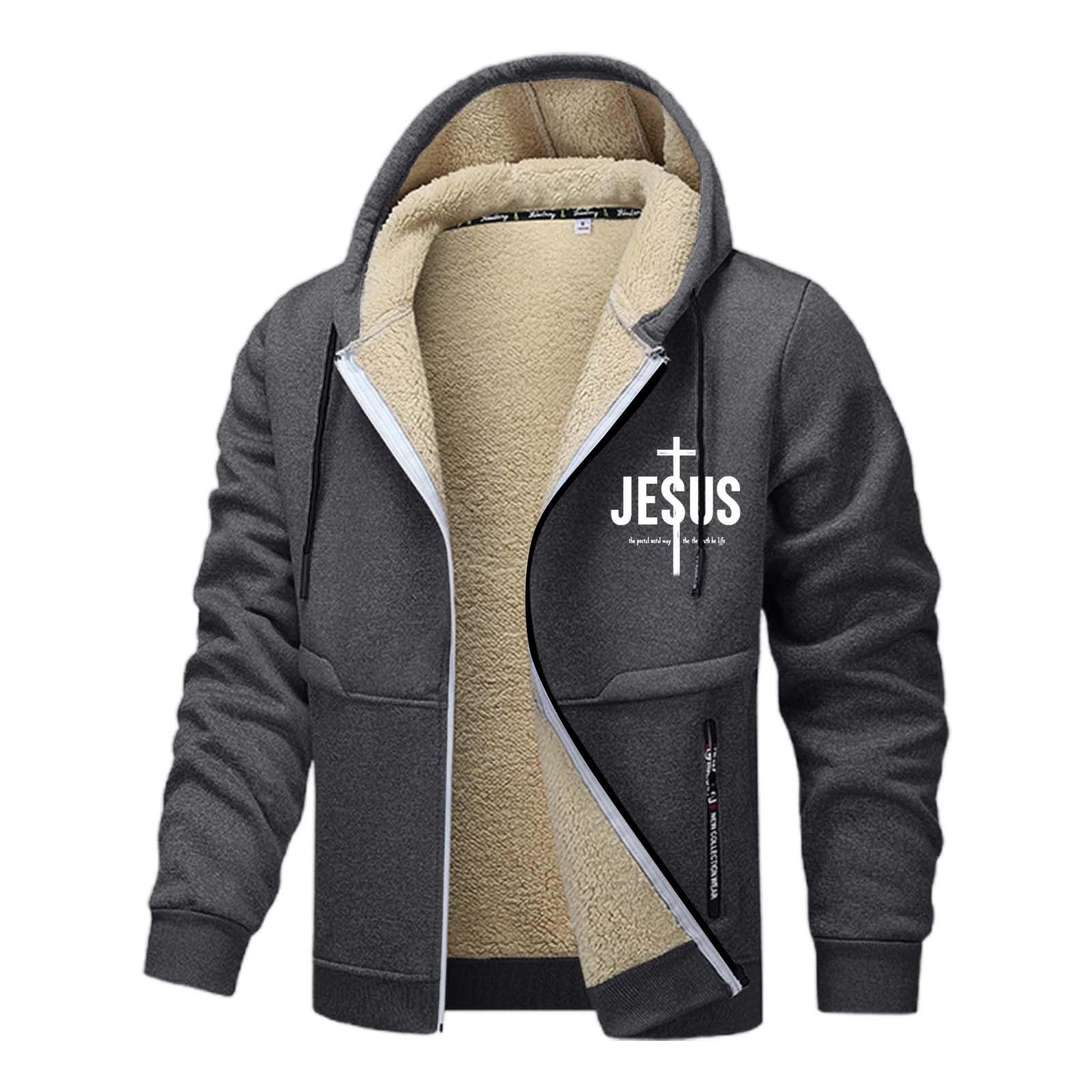 Générique Felpa con cappuccio da uomo in cotone caldo felpato spesso morbido inverno autunno casual taglio dritto coulisse regolabile felpa con cappuccio casa sport tempo libero A68, grigio, XXL