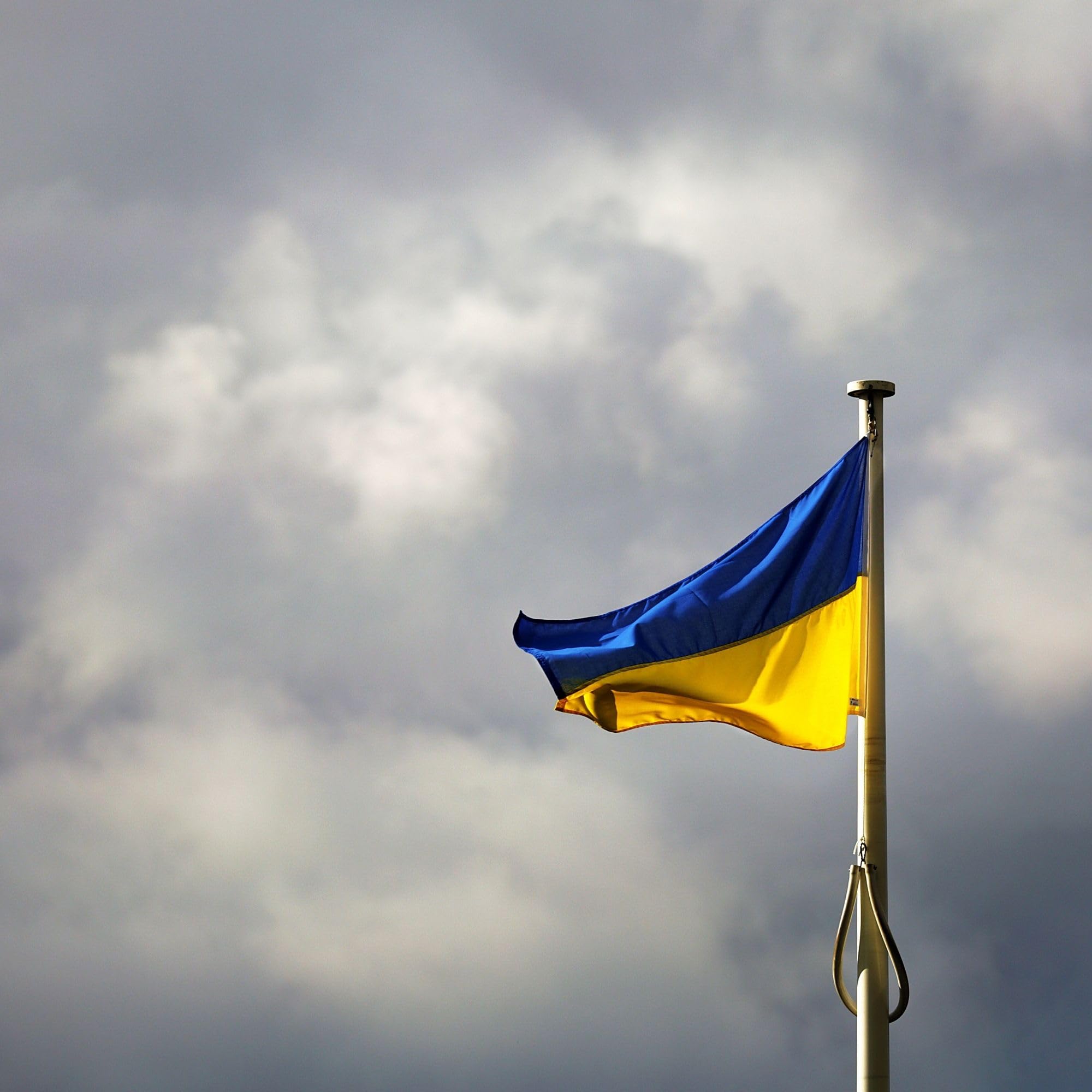 Bandiera Ucraina Per Finestrino Auto Bandiera Auto Ucraina Con Stemma - 30x40 Cm, In Poliestere, Per Finestrino O Specchietto, Digni Spilla Bandiera Italia - Foto 3