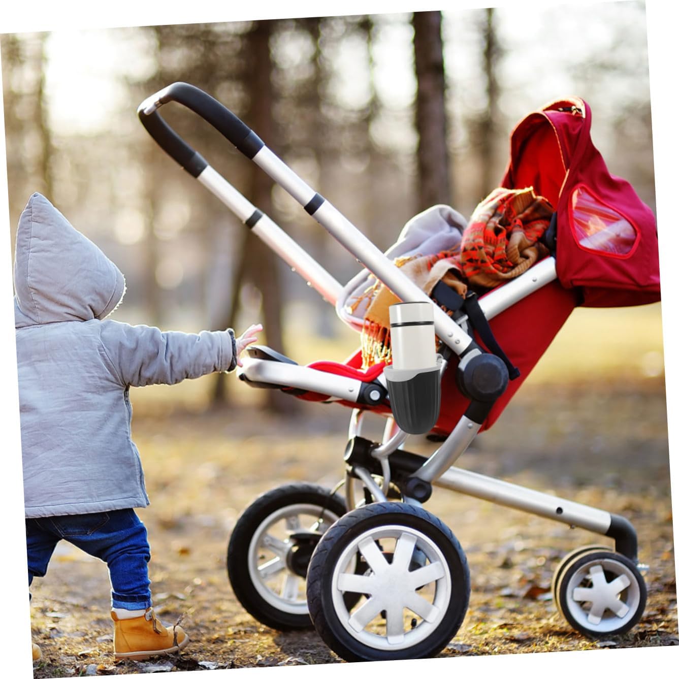 Cup Water Bottle Holder Stroller Bottle Rack Cup Holder for Portable Travel Rack