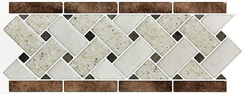 Miniatura 6 de Art3d Alfombrilla adhesiva para azulejos con protector contra salpicaduras para despegar y pegar