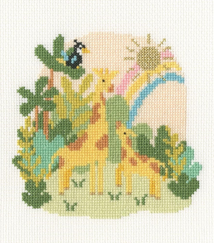 Little Delight (Paper Rose) Cross Stitch Kit By Bothy Threads