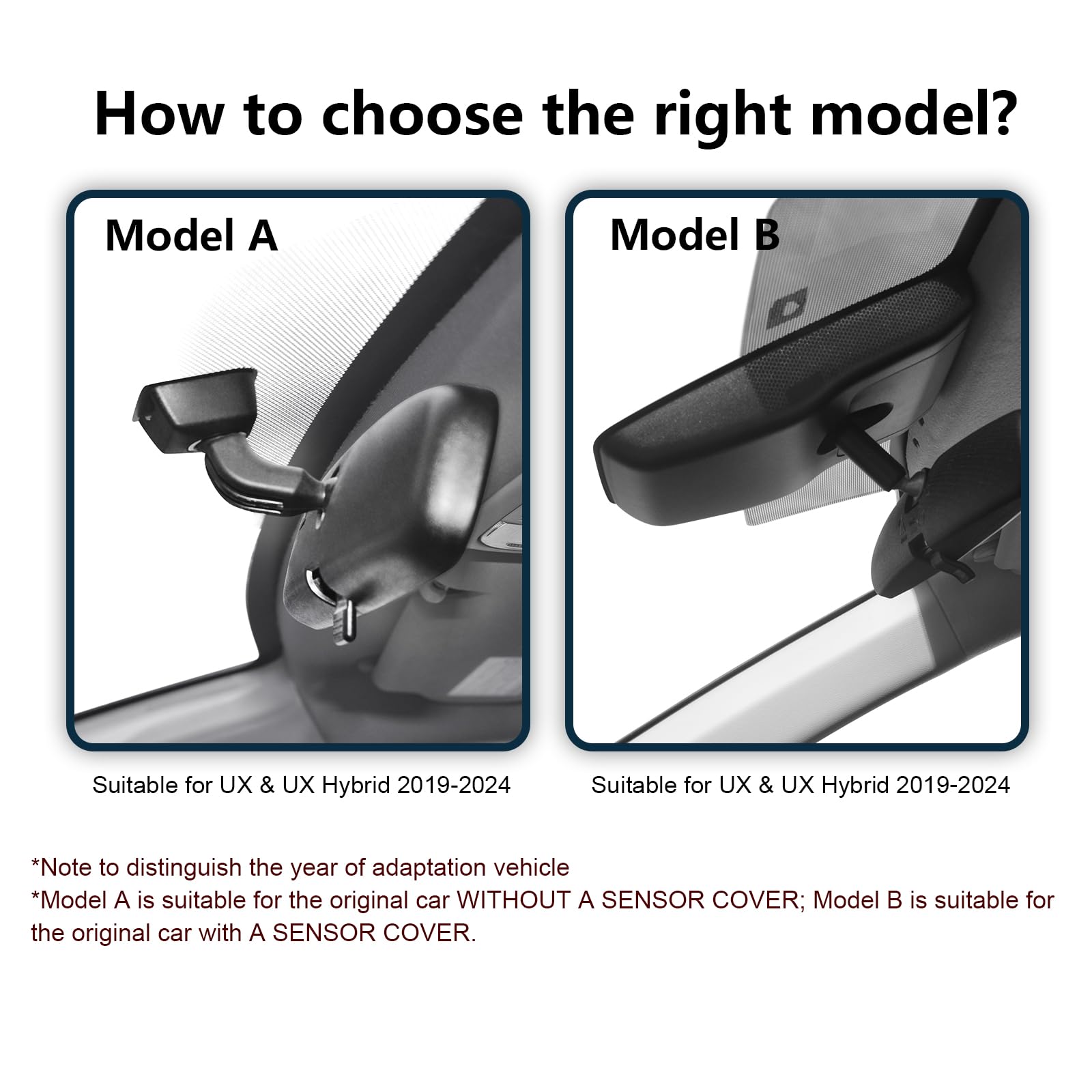 Mangoal 4K Dash Cam Custom for Lexus UX 2019 2020 2021 2022 2023 2024 (Model B),UX200 250,OEM Look,UHD 2160P Video,Parking Mode, WiFi & App,Loop Recording,Easy to Install,64GB Card