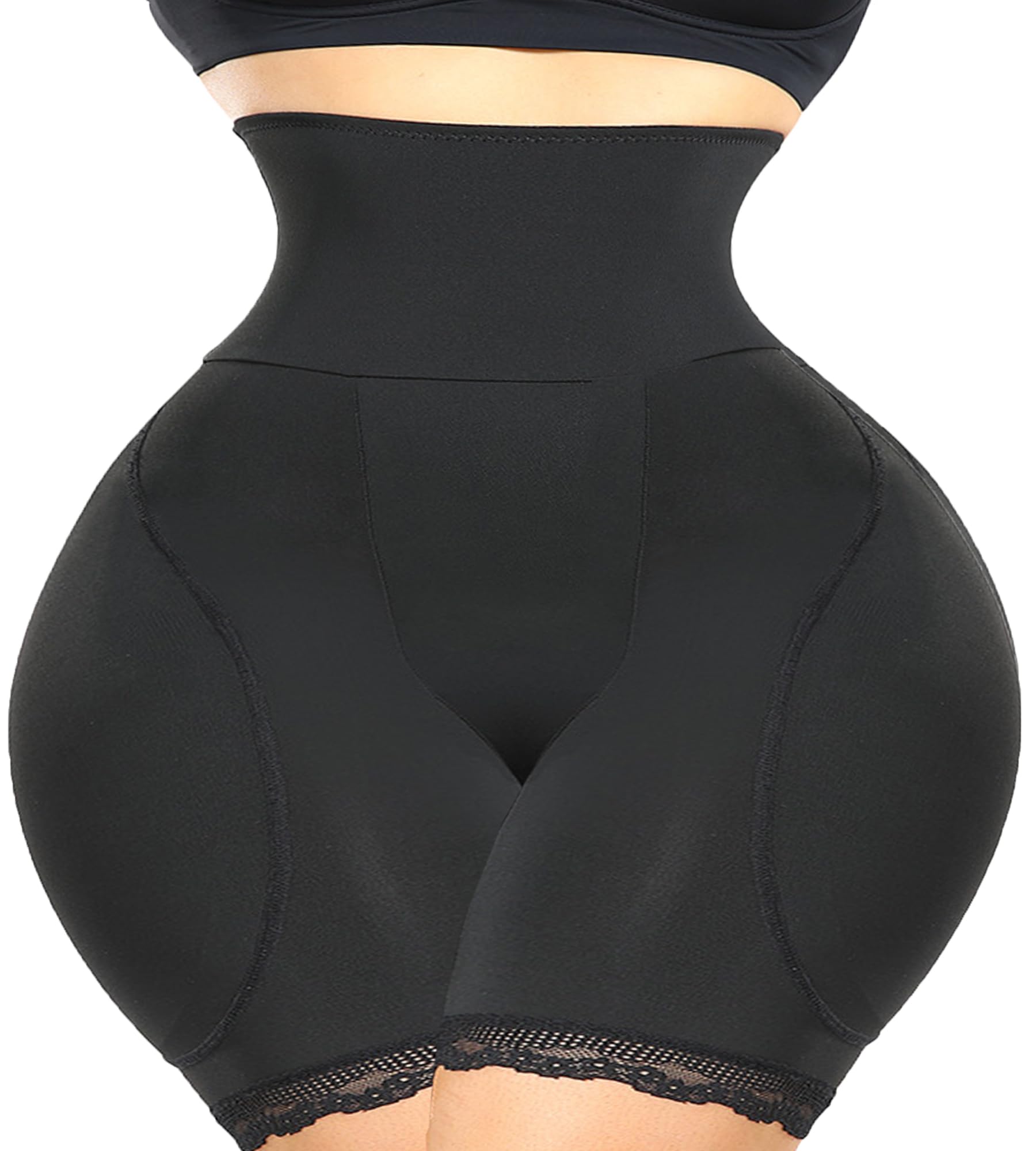 VENDAU Almohadillas de cadera para mujer, moldeadoras con almohadillas para glúteos, moldeadoras de cadera para travestis, realzador de cadera falso