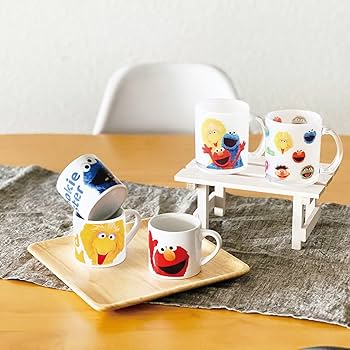 エルモ マグカップ 日本製 セサミストリート エルモ マグカップ コップ 日本製