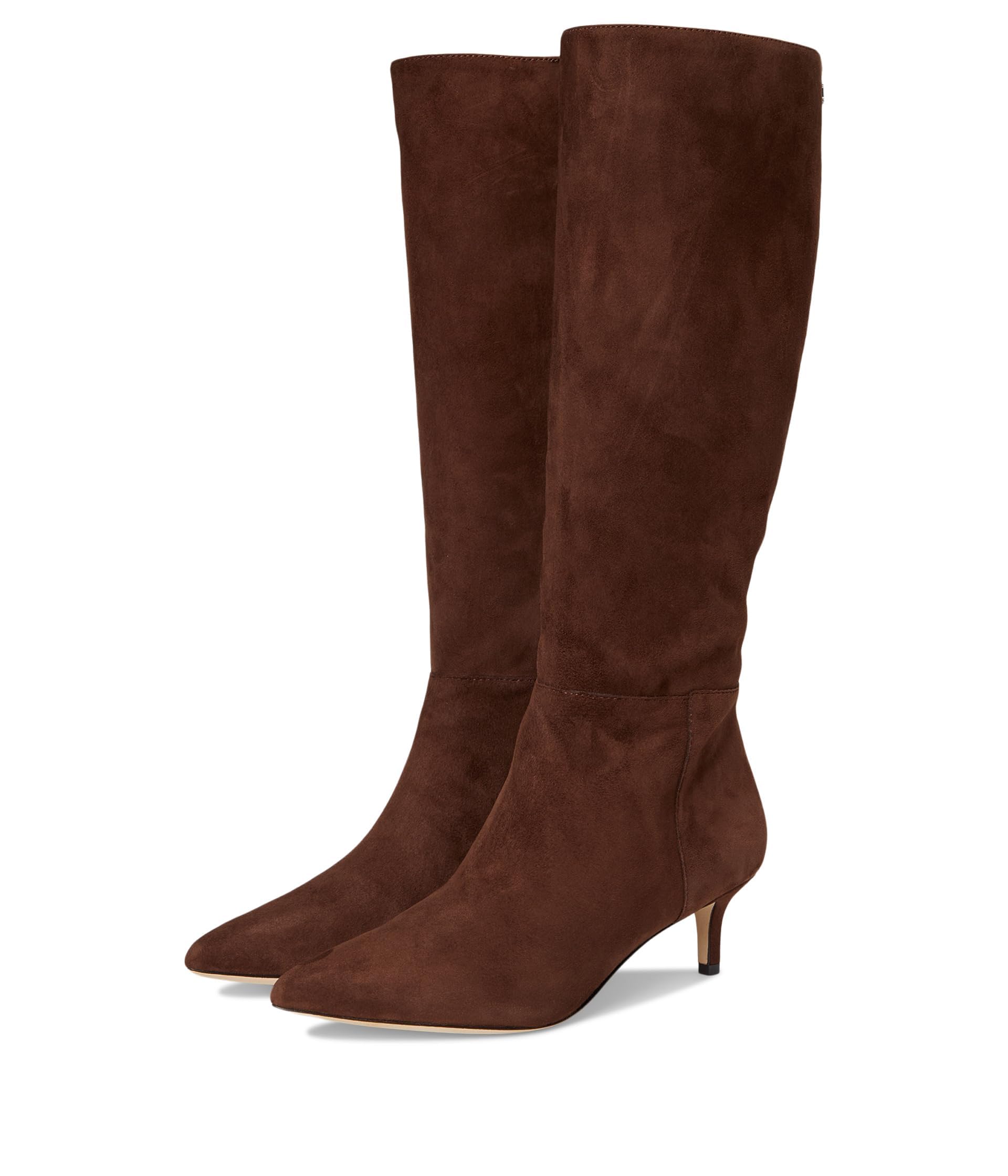 Lauren Ralph Lauren womens Mckay Suede Tall Boots Heel