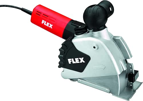 Flex Mauerschlitzer MS 1706 FR Set (schiebender, ziehender Schnitt, Schnitttiefe
