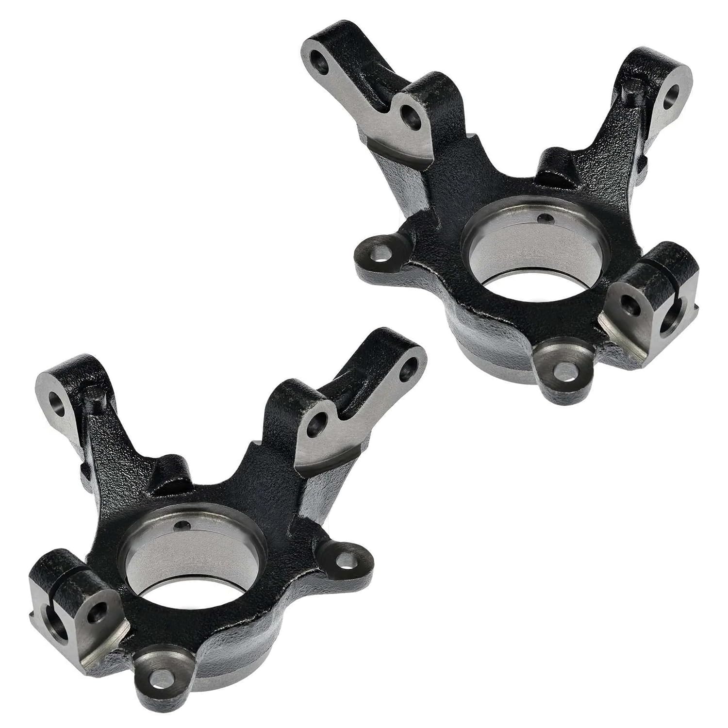 Detroit Axle - 2 Front Steering Knuckles for 07-17 Dodge Patriot Compass