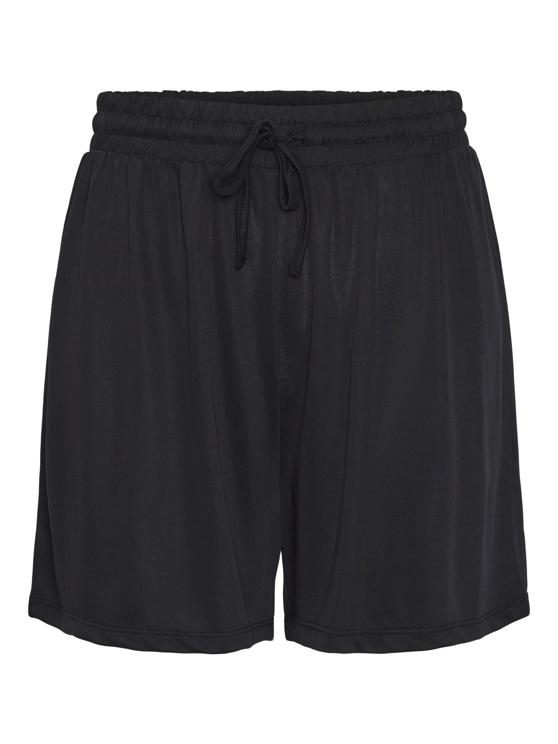 Pieces Women's Black Pcanora Hw Shorts Bc, Xs