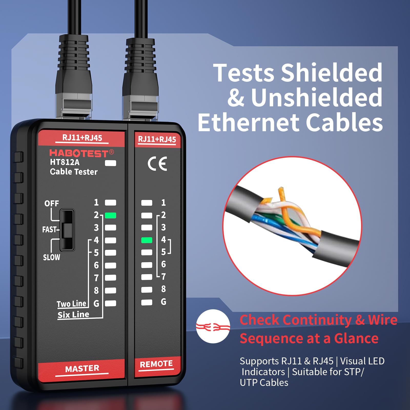 Network Cable Tester - Find Wiring Issues FAST -6