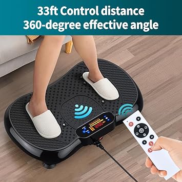 Replacement Remote Control for Vibration Plate Exercise Machine, Universal for Dailylife/PHAGATT/FELERDUN/HOTWAVE/SoftGym/AXV/EILISON/PBYRD/Taevno/Homesy/SAVEYOUR/UCIN/TISSCARE/SEDOZIK/Mawuye