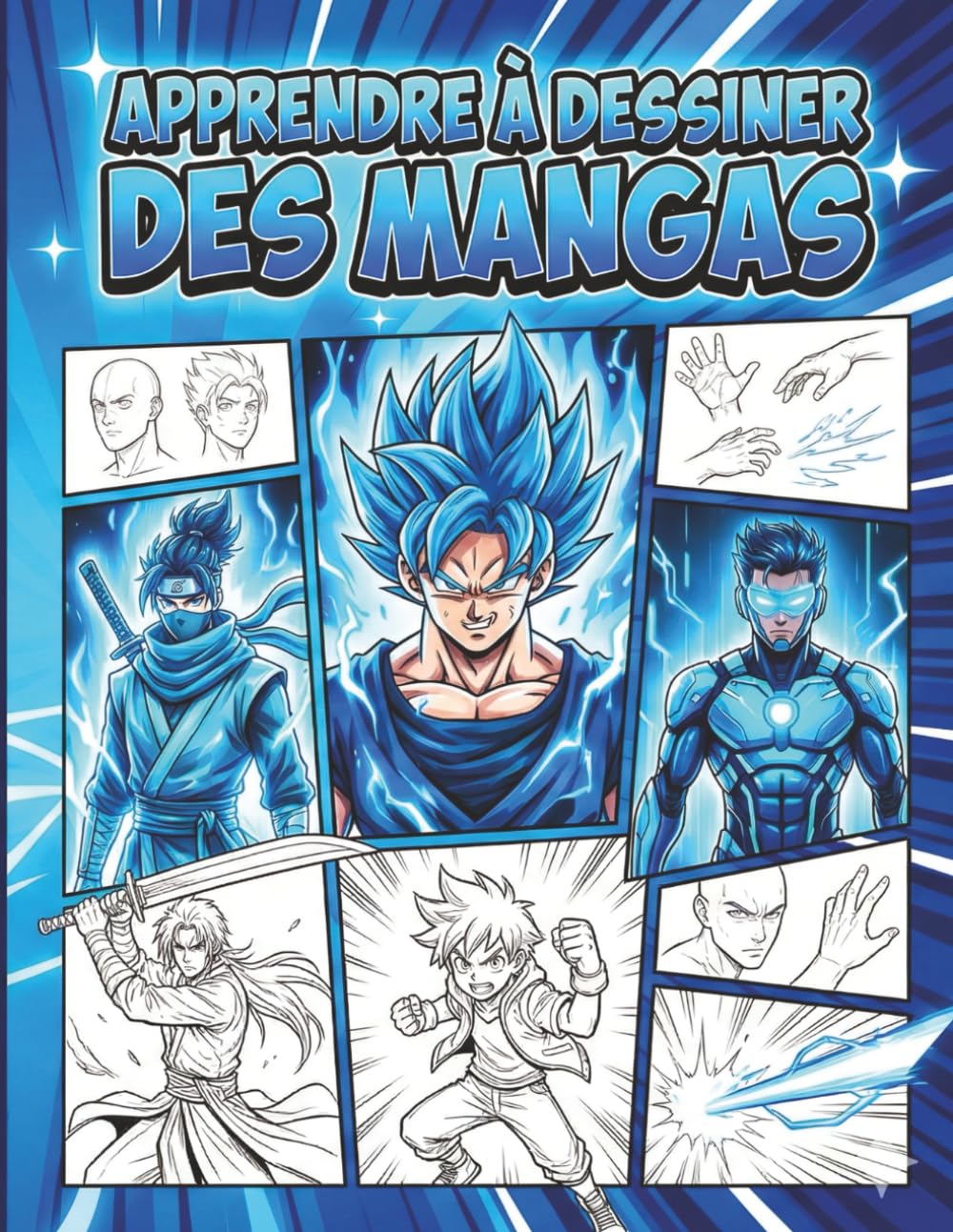Apprendre à dessiner des mangas: Le livre parfait à offrir aux fans de manga – développer sa créativité à travers personnages et scènes emblématiques
