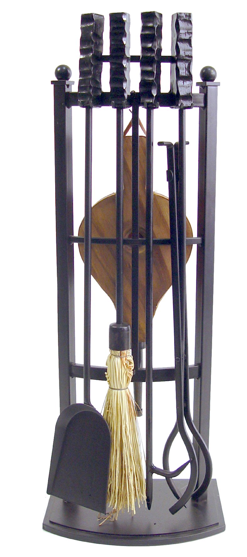 Imex el zorro 10055 - Confezione da 5 pezzi per camini, rettangolare (forgiato, 76 cm)