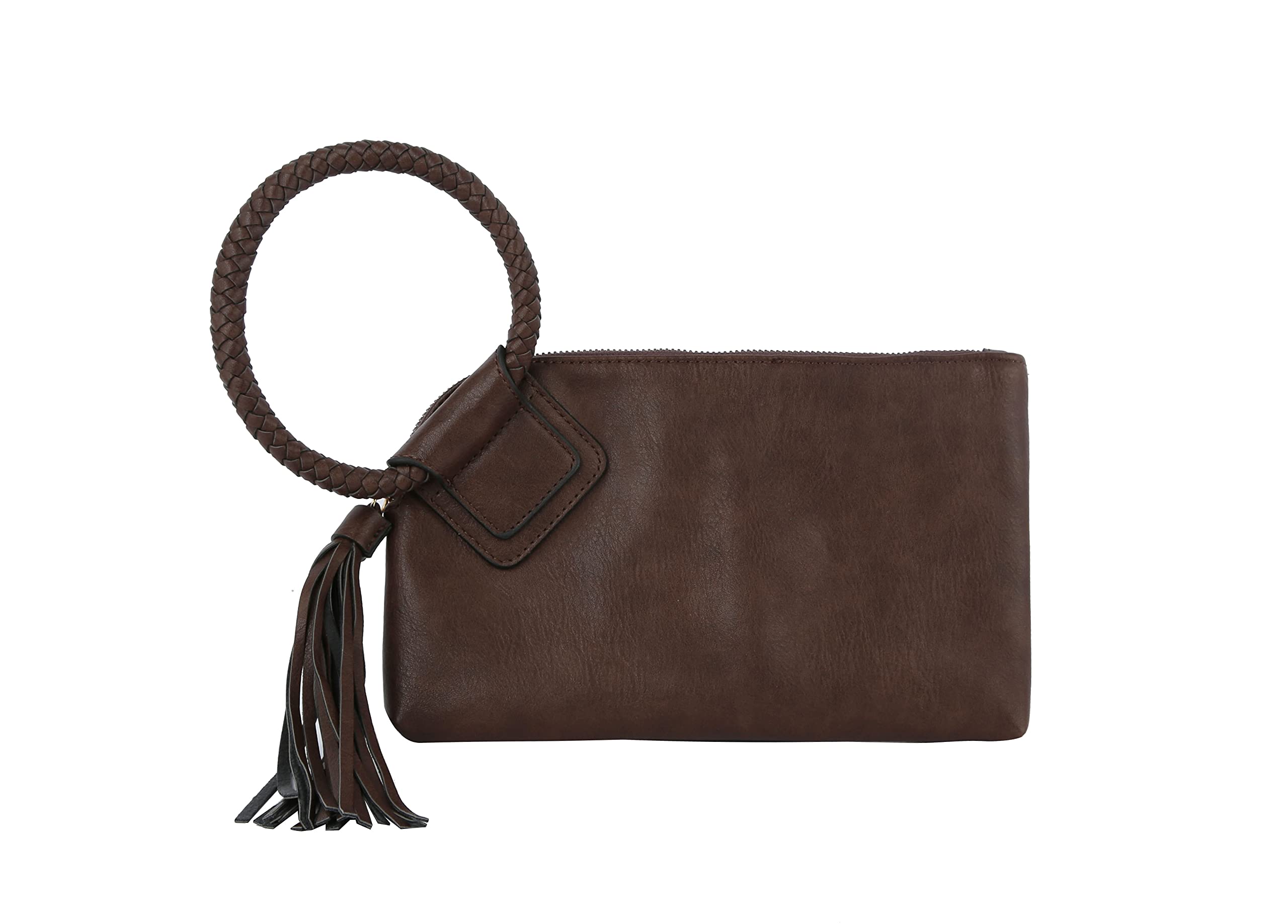 Womens Clutch Purse Wristlet Wallet Evening w/Hand Strap Casual Formal Vegan Leather - Metro Muse