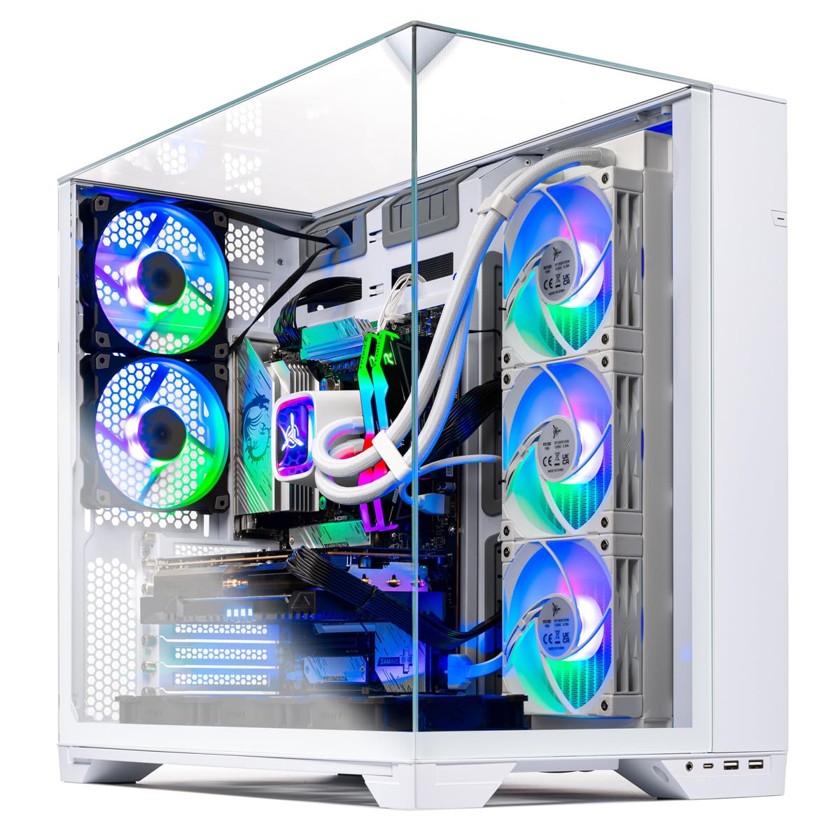 Amazon.com: Skytech Gaming O11 Vision Gaming PC, AMD Ryzen 7