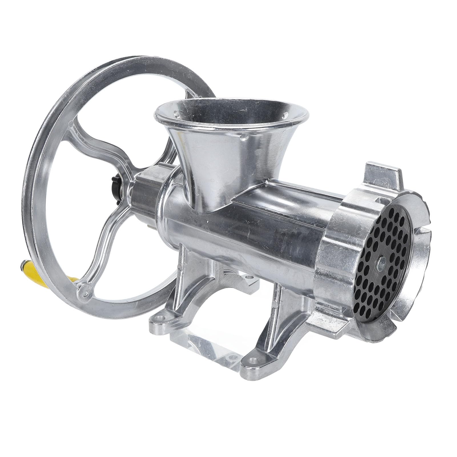 Asixxsix Manual Meat Grinder, Aluminum Alloy Hand Cranked Meat Grinding Machine, for Home Kitchen Restaurant Butchers Shop, for Fresh Ground Beef, Sausages, Bone & Pet Food