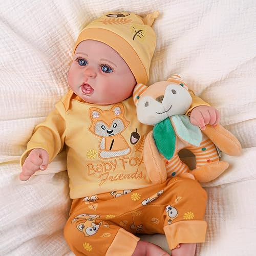 Miniatura 2 de BABESIDE Bailyn - Muñecas de bebé realistas recién nacidas hechas a mano con venas realistas, juego de regalo pintado avanzado para niños a partir