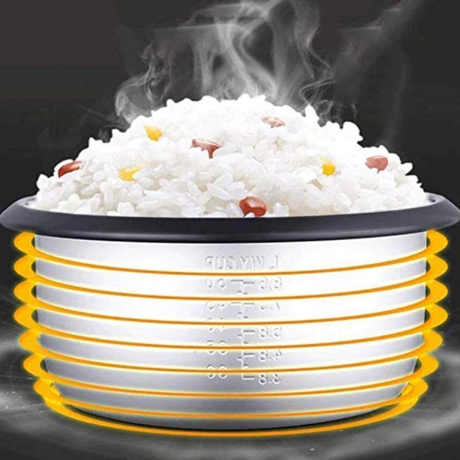 Cuiseur à Riz électrique Professionnel 18L (220V) - Grande Capacité Pour Restaurant, Cantine, Hôtel